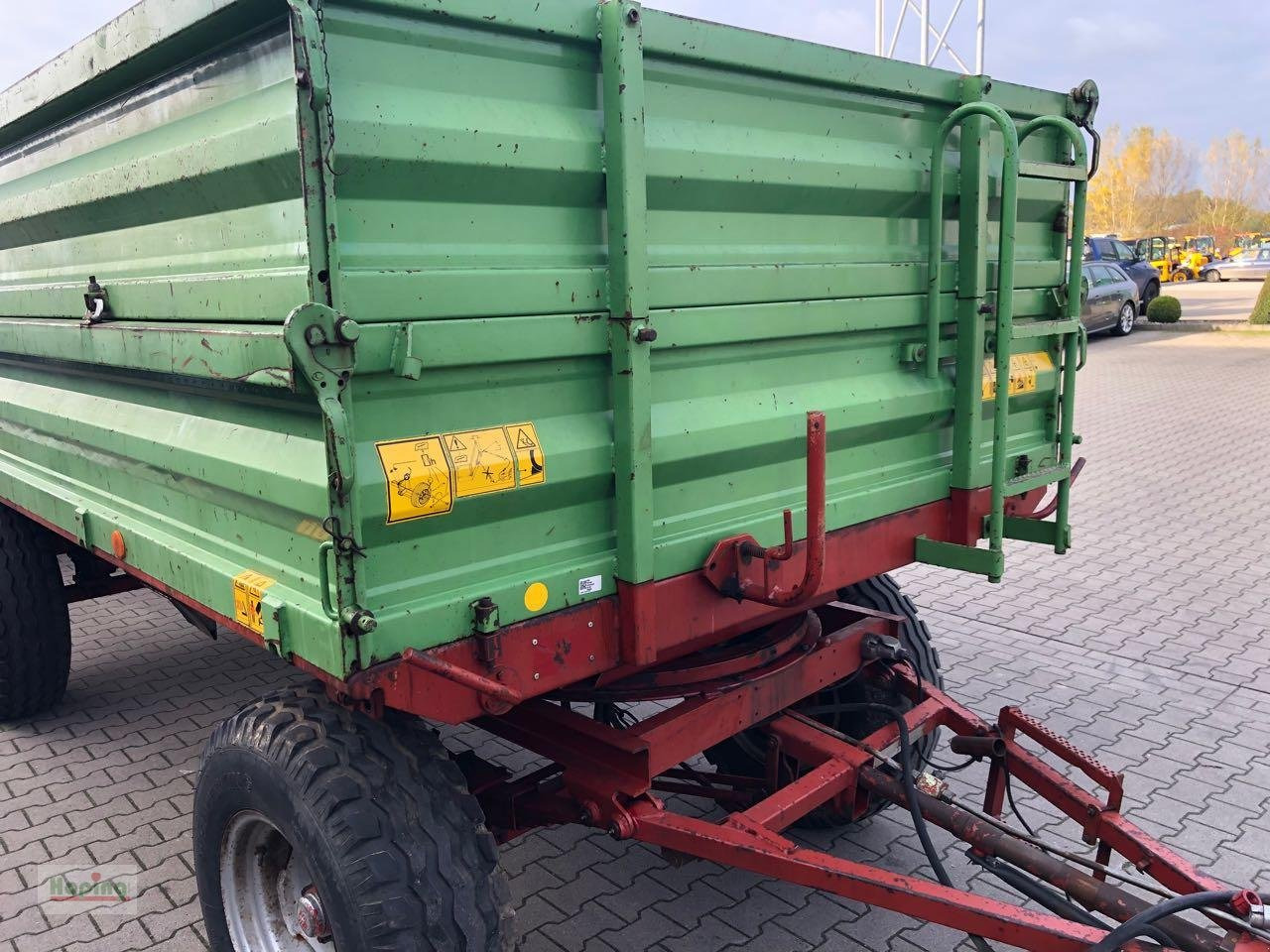 Remolque volquete agrícola Strautmann SKD 8001: foto 6