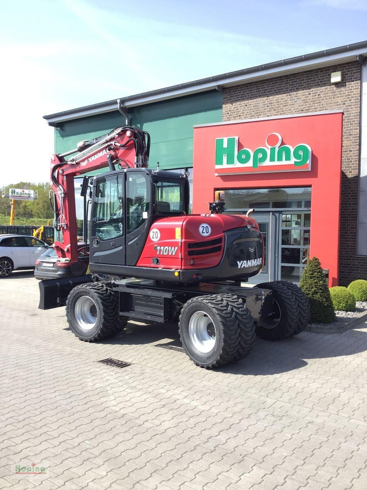 Yanmar B110W - Excavadora de ruedas: foto 2 Yanmar B110W - Excavadora de ruedas: foto 2