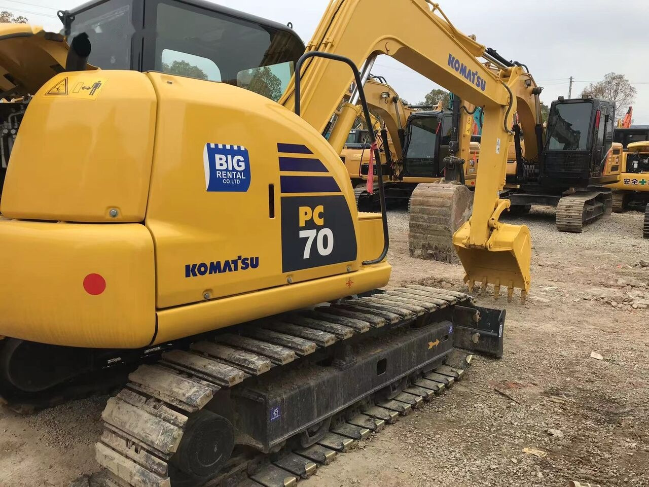 Komatsu PC70-8 - Excavadora de cadenas: foto 5 Komatsu PC70-8 - Excavadora de cadenas: foto 5