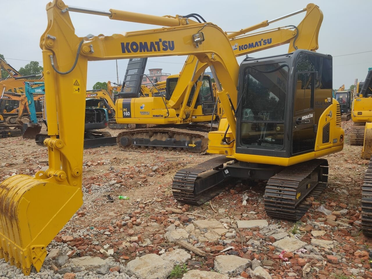 Komatsu PC70-8 - Miniexcavadora: foto 5 Komatsu PC70-8 - Miniexcavadora: foto 5