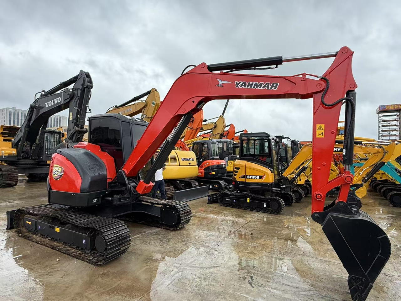 Miniexcavadora YANMAR VIO80: foto 9 Miniexcavadora YANMAR VIO80: foto 9