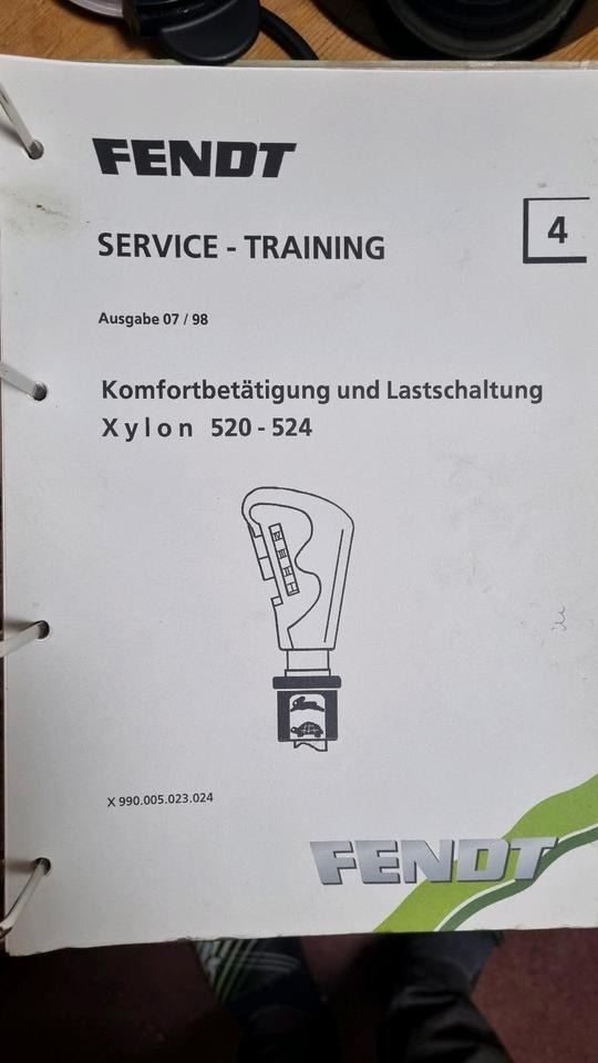 Fendt Xylon Werkstatthandbuch Reperaturanleitung 500 510 515 512 Favorit Werkstattbuch Bedienungsanleitung - Pieza universal para Maquinaria agrícola: foto 2 Fendt Xylon Werkstatthandbuch Reperaturanleitung 500 510 515 512 Favorit Werkstattbuch Bedienungsanleitung - Pieza universal para Maquinaria agrícola: foto 2