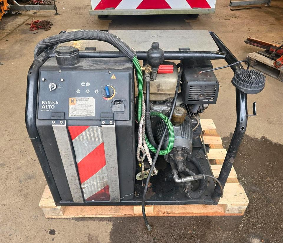 Nilsfisk Alto Neptune PE Hochdruckreiniger Heißwasser Dampfstrahler Honda Benzin Motor Kärcher - Hidrolimpiadora: foto 1 Nilsfisk Alto Neptune PE Hochdruckreiniger Heißwasser Dampfstrahler Honda Benzin Motor Kärcher - Hidrolimpiadora: foto 1