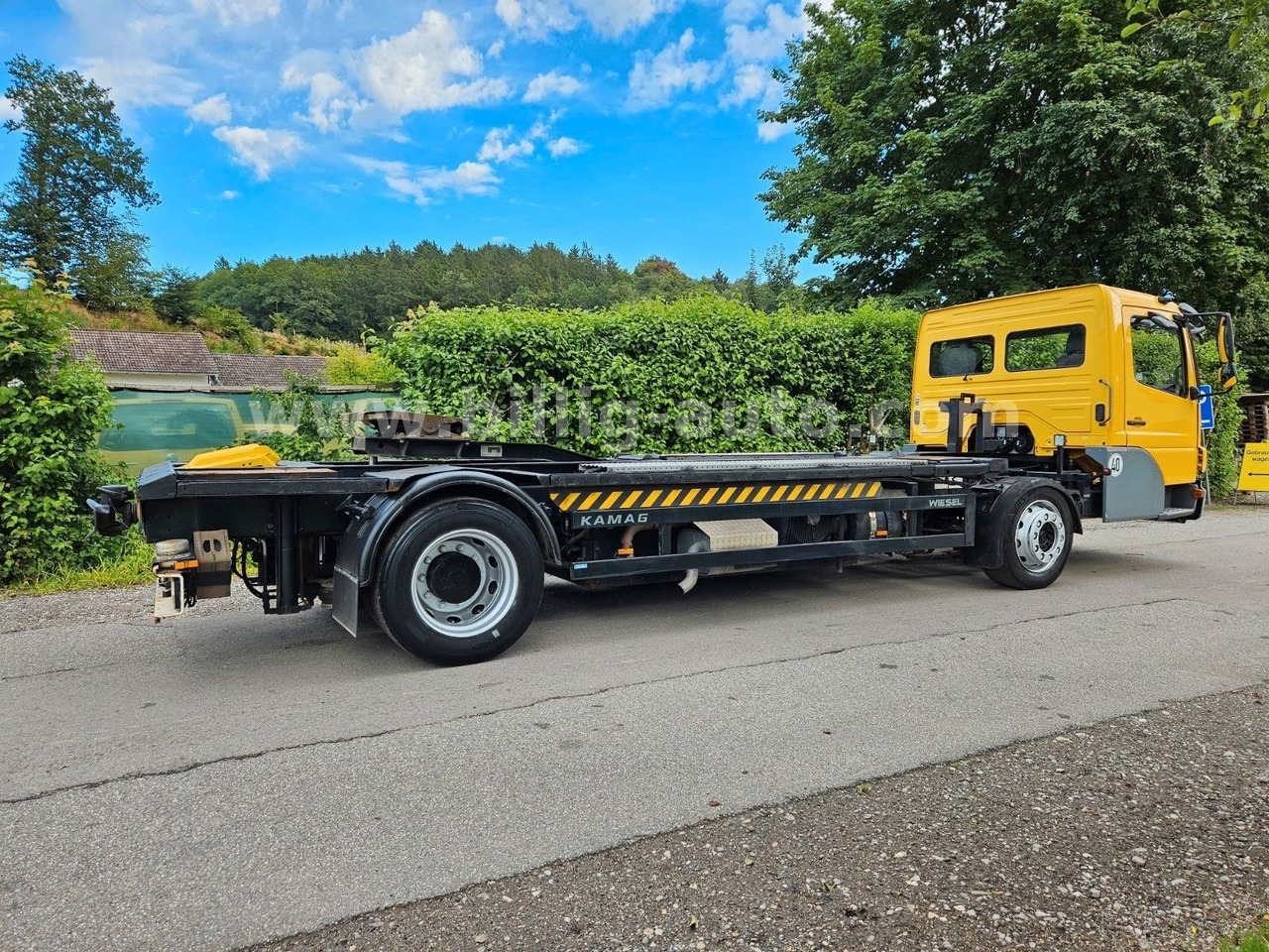 Mercedes-Benz Kamag * WBH 25 * Wiesel * Umsetzer * Sattelkupp. - Camión chasis: foto 4 Mercedes-Benz Kamag * WBH 25 * Wiesel * Umsetzer * Sattelkupp. - Camión chasis: foto 4