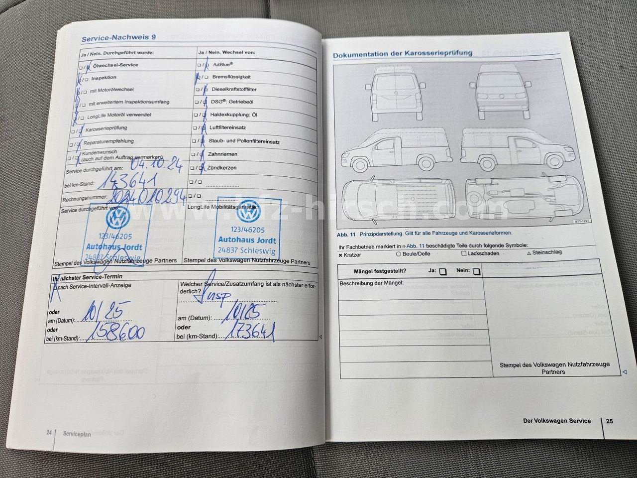 Leasing de  Volkswagen T6 Transporter 2.0TDI 2xSchiebetüre Werkstattgf. Volkswagen T6 Transporter 2.0TDI 2xSchiebetüre Werkstattgf.: foto 12