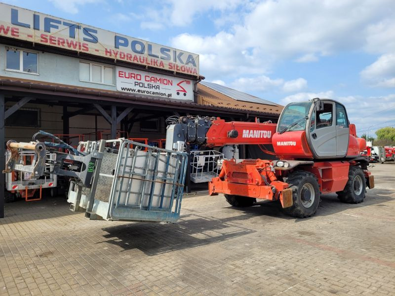 Ładowarka 4x4 obrotowa teleskopowa 25 m Manitou MRT 2540 Privilege - Manipulador telescópico: foto 1 Ładowarka 4x4 obrotowa teleskopowa 25 m Manitou MRT 2540 Privilege - Manipulador telescópico: foto 1