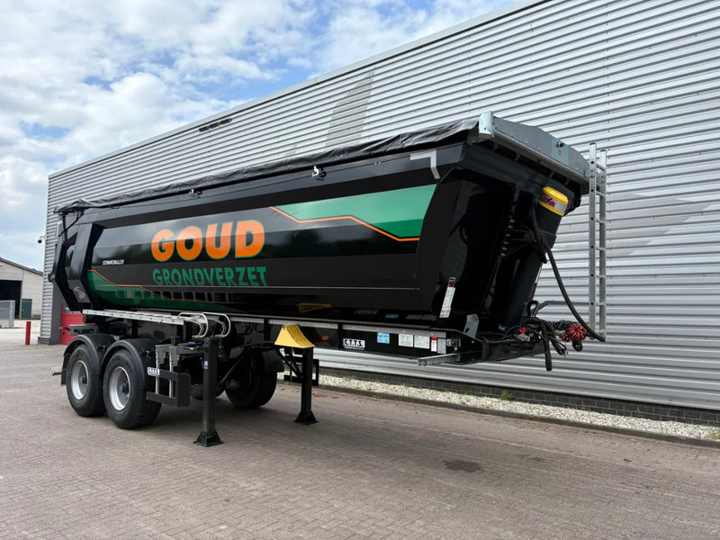 Schwarzmüller 2 assige kipper / SCHUIFZEIL / BPW ASSEN / LIKE NEW / 28 M3 / - Semirremolque volquete: foto 1 Schwarzmüller 2 assige kipper / SCHUIFZEIL / BPW ASSEN / LIKE NEW / 28 M3 / - Semirremolque volquete: foto 1