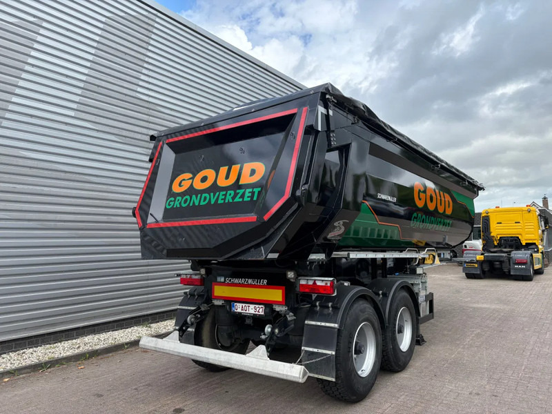 Schwarzmüller 2 assige kipper / SCHUIFZEIL / BPW ASSEN / LIKE NEW / 28 M3 / - Semirremolque volquete: foto 4 Schwarzmüller 2 assige kipper / SCHUIFZEIL / BPW ASSEN / LIKE NEW / 28 M3 / - Semirremolque volquete: foto 4