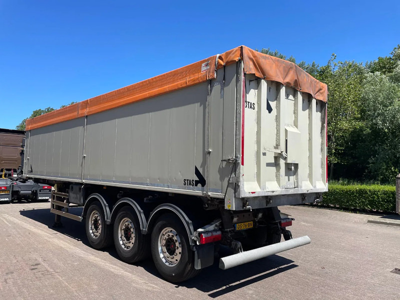 Stas 300 CX / FULL ALUMINIUM / 48M3 / APK - TUV NOVEMBER 2025 / SAF AXLES / DICS BRAKES / RVS FLOOR / - Semirremolque volquete: foto 3 Stas 300 CX / FULL ALUMINIUM / 48M3 / APK - TUV NOVEMBER 2025 / SAF AXLES / DICS BRAKES / RVS FLOOR / - Semirremolque volquete: foto 3