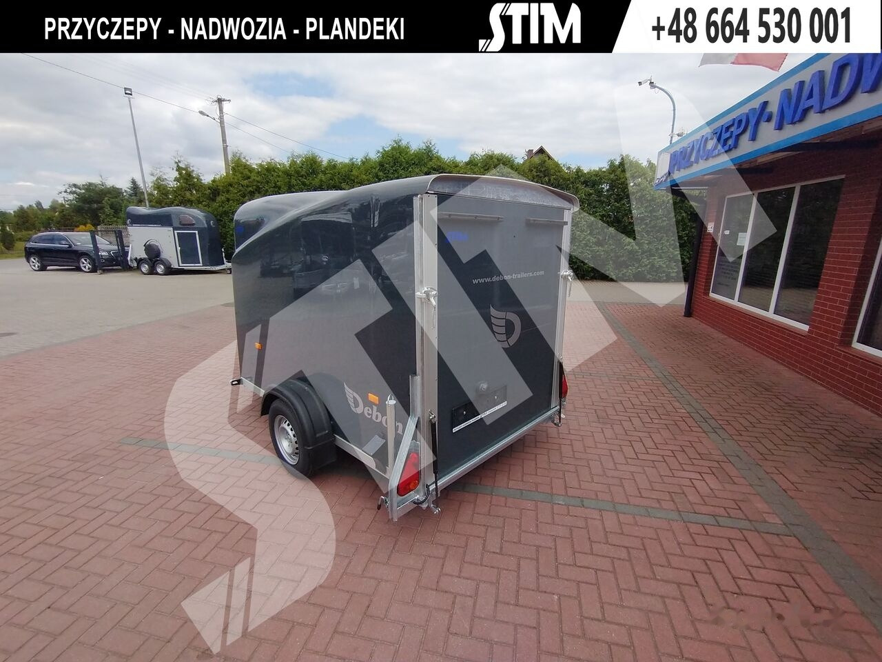 Cheval Liberté Cargo + drzwi boczne - Remolque caja cerrada: foto 2 Cheval Liberté Cargo + drzwi boczne - Remolque caja cerrada: foto 2