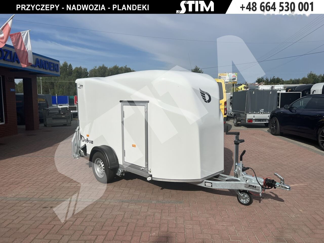 Cheval Liberté Cargo + drzwi boczne - Remolque caja cerrada: foto 1 Cheval Liberté Cargo + drzwi boczne - Remolque caja cerrada: foto 1