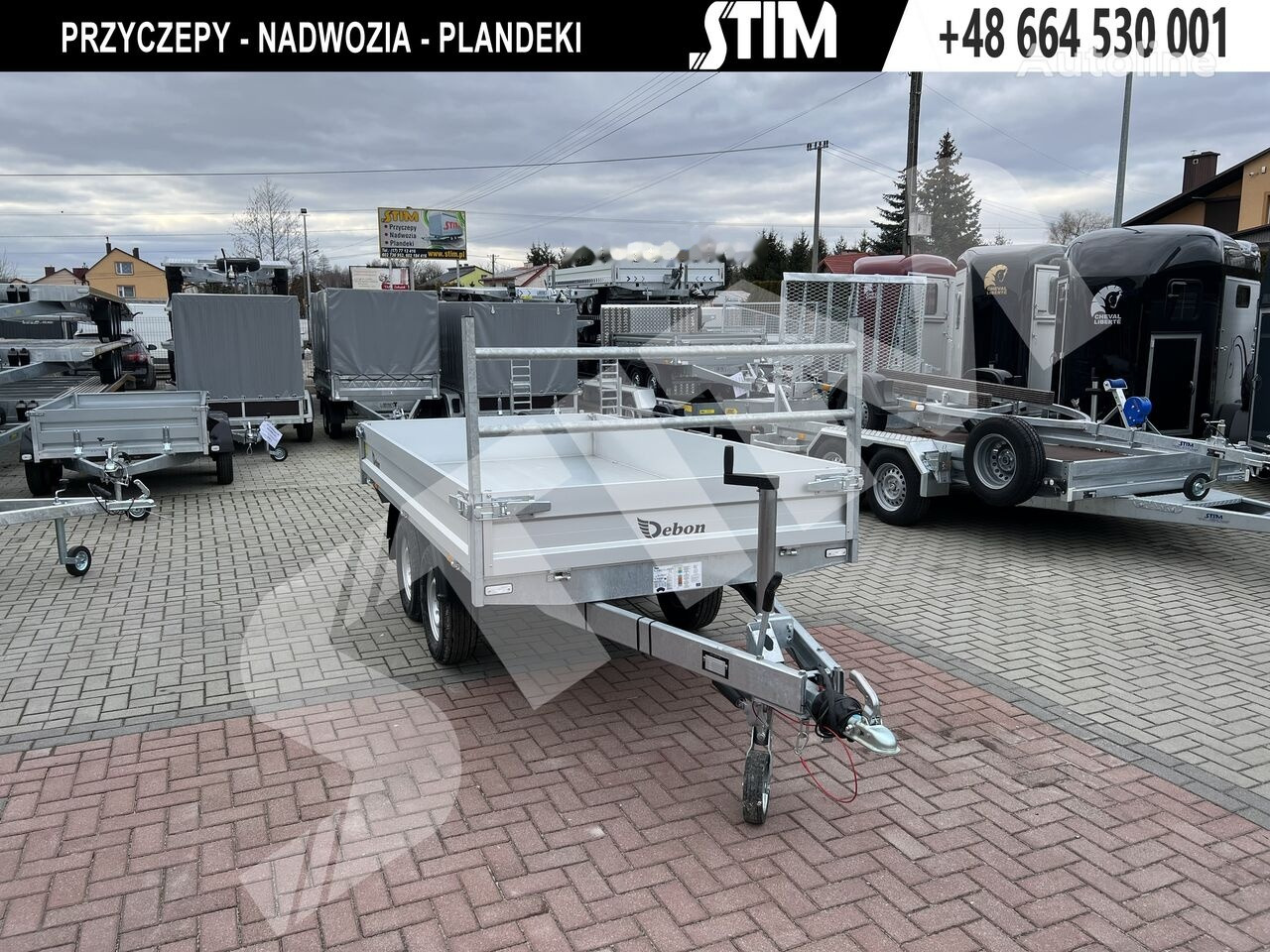 Cheval Liberté PW 1.2 E - LUX - Remolque volquete: foto 2 Cheval Liberté PW 1.2 E - LUX - Remolque volquete: foto 2