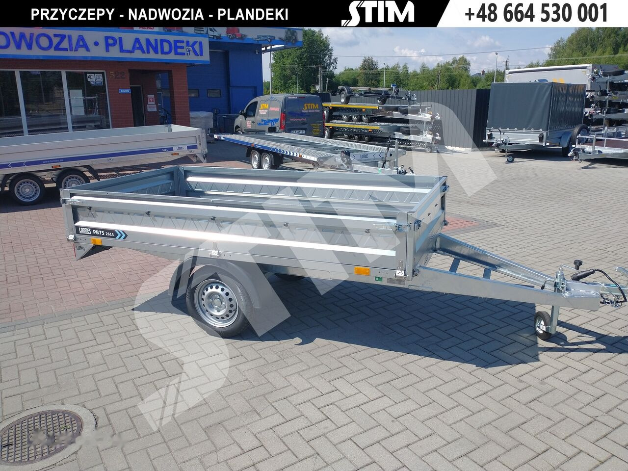 Lorries PB75-2614/1 - Remolque de coche: foto 2 Lorries PB75-2614/1 - Remolque de coche: foto 2