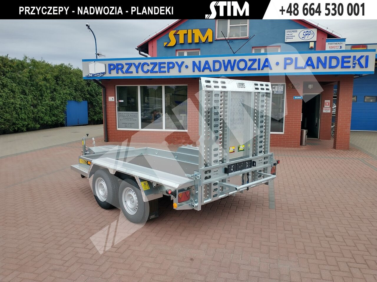 Lorries TPM27-3115 - Remolque porta maquinaria: foto 1 Lorries TPM27-3115 - Remolque porta maquinaria: foto 1