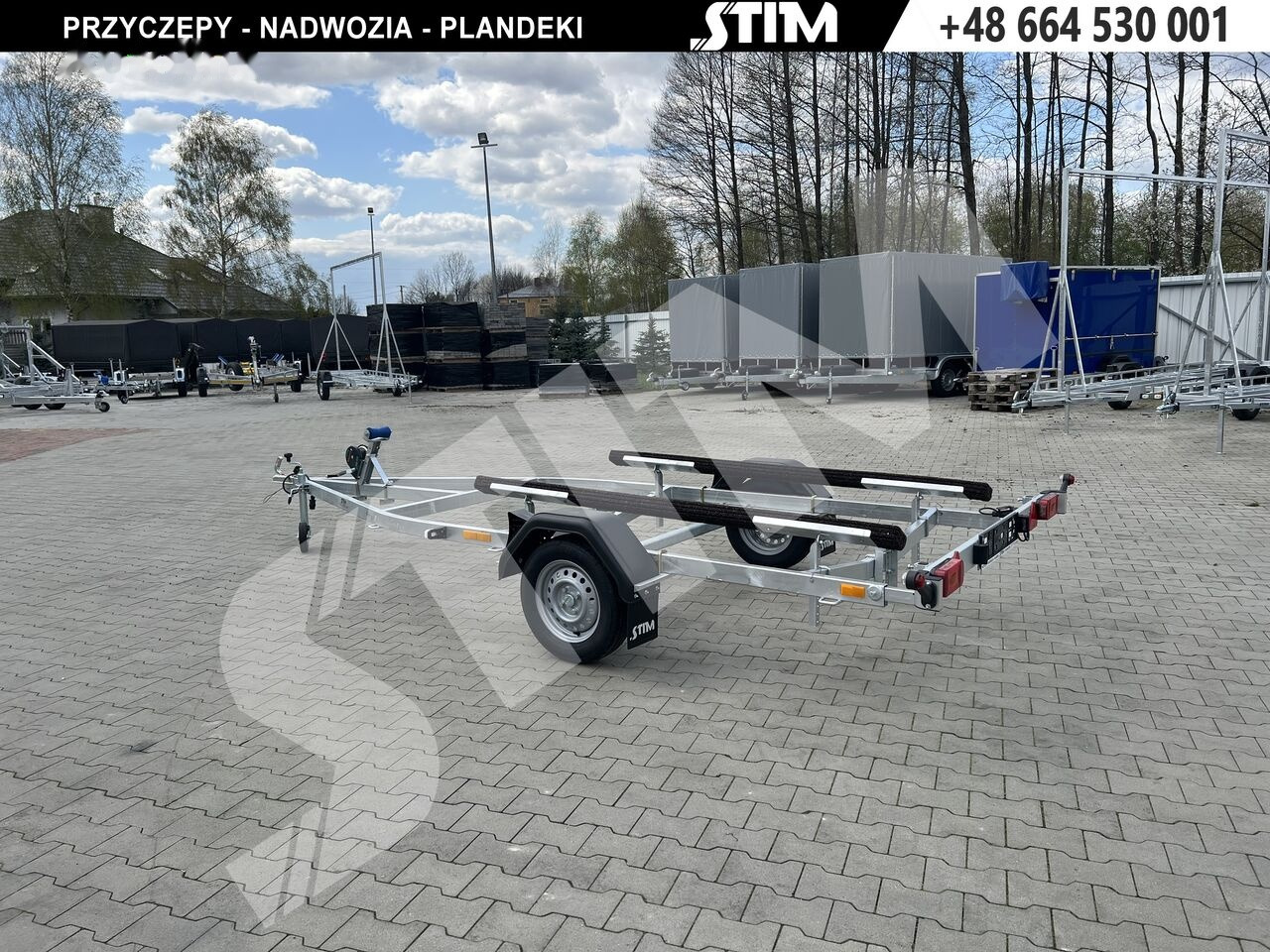 Stim L11/PŁ-ST/50-075 - Remolque para barco: foto 1 Stim L11/PŁ-ST/50-075 - Remolque para barco: foto 1