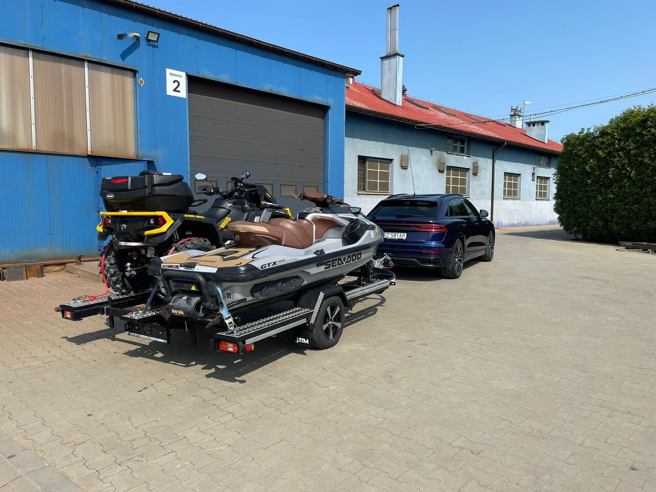 Stim L21-SWQ/1300 vr. B 2x skuter lub 2 x quad lub skuter i quad - Remolque para barco: foto 3 Stim L21-SWQ/1300 vr. B 2x skuter lub 2 x quad lub skuter i quad - Remolque para barco: foto 3
