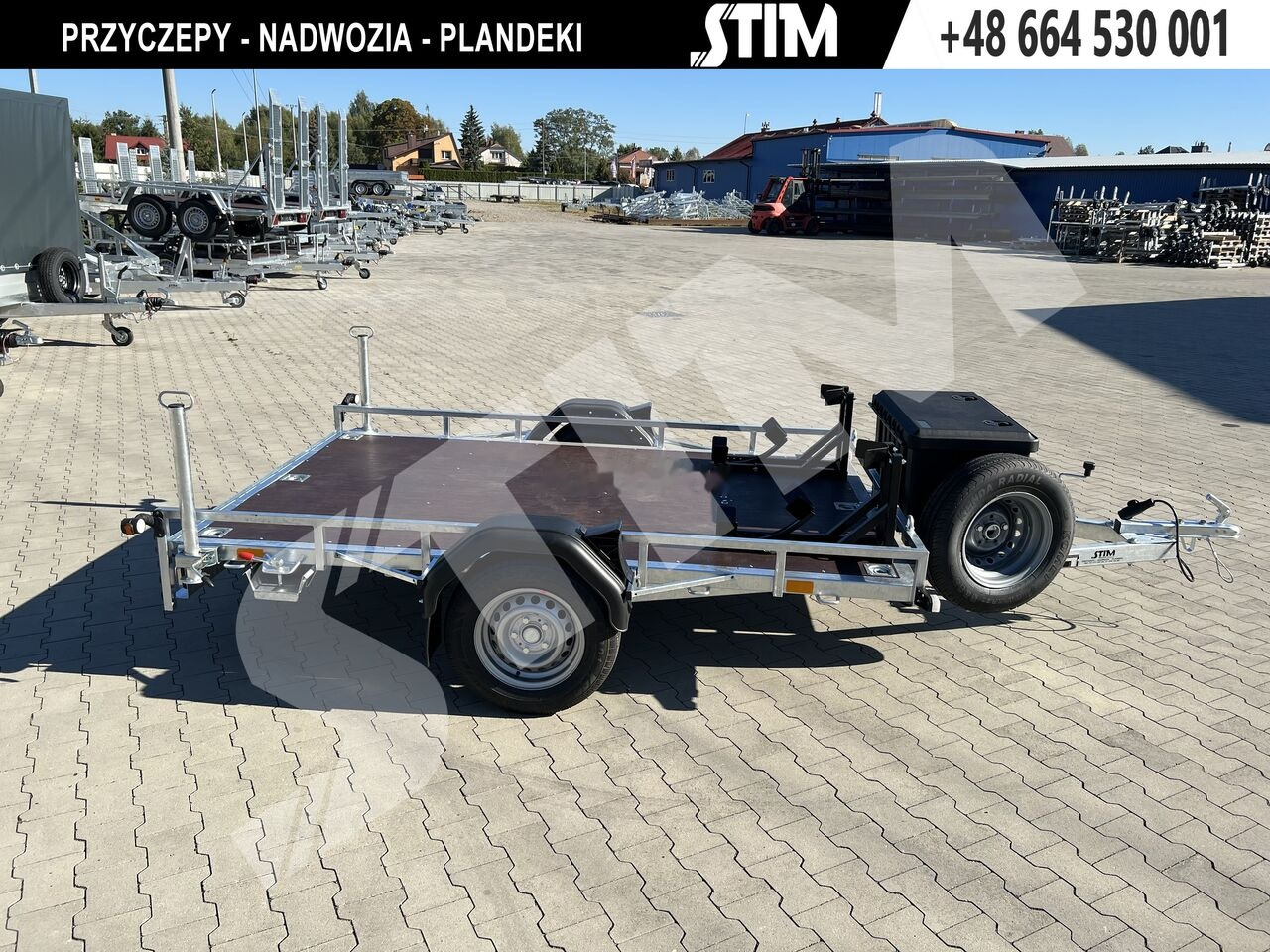 Stim S11-075/2616 Przyczpa pod 2 motocykle - Remolque para moto: foto 2 Stim S11-075/2616 Przyczpa pod 2 motocykle - Remolque para moto: foto 2