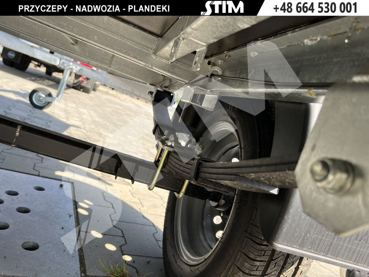 Remolque de coche nuevo Stim S11-075/2813R + przednia burta otwierana: foto 8 Remolque de coche nuevo Stim S11-075/2813R + przednia burta otwierana: foto 8
