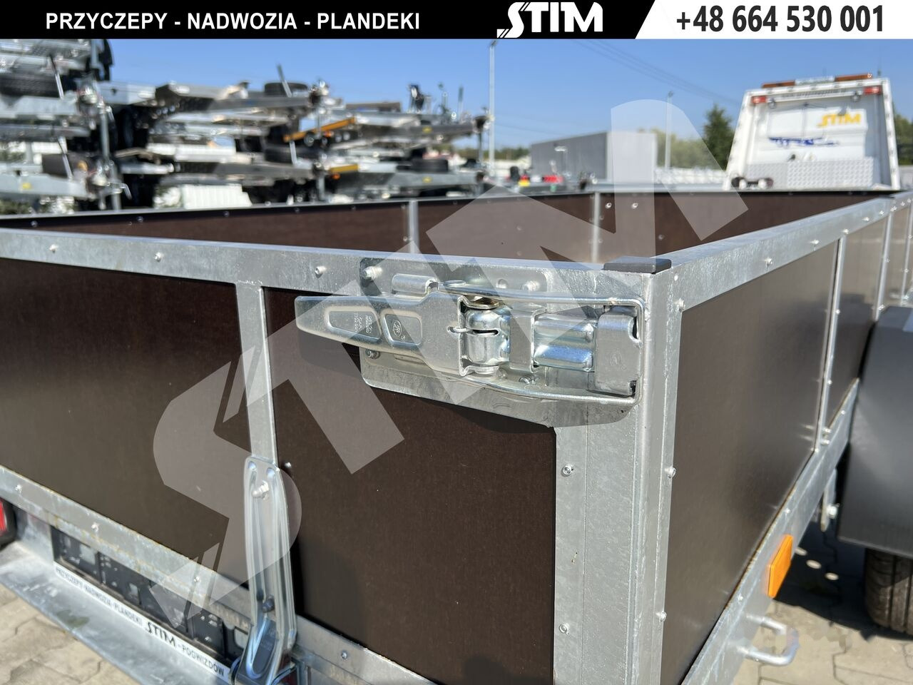 Remolque de coche nuevo Stim S11-075/2813R + przednia burta otwierana: foto 11 Remolque de coche nuevo Stim S11-075/2813R + przednia burta otwierana: foto 11