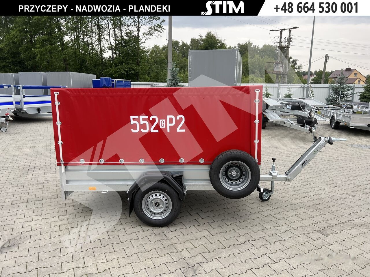 Stim S11-750/2514 dyszel regulowany - Remolque de coche: foto 2 Stim S11-750/2514 dyszel regulowany - Remolque de coche: foto 2