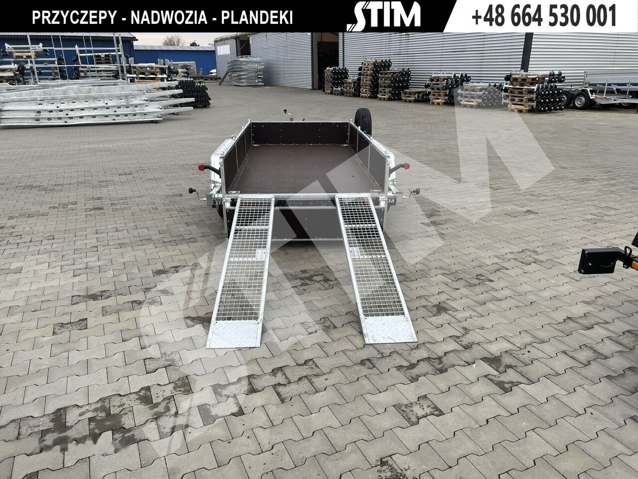 Remolque porta maquinaria nuevo Stim S22/KP-ST/30-27: foto 11