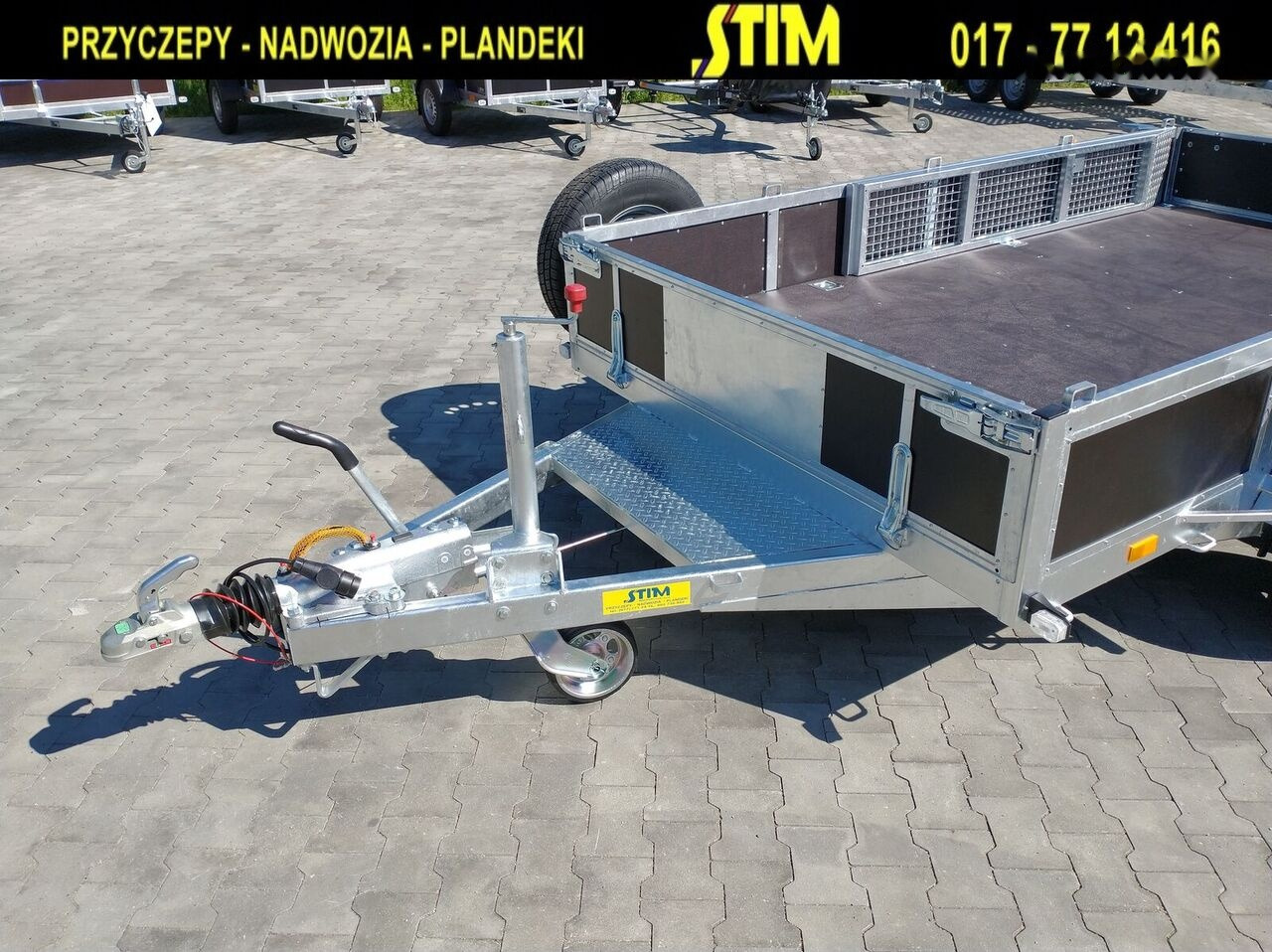 Stim S22, przyczepa do przewozu sprzętu budowlanego - Remolque porta maquinaria: foto 3 Stim S22, przyczepa do przewozu sprzętu budowlanego - Remolque porta maquinaria: foto 3