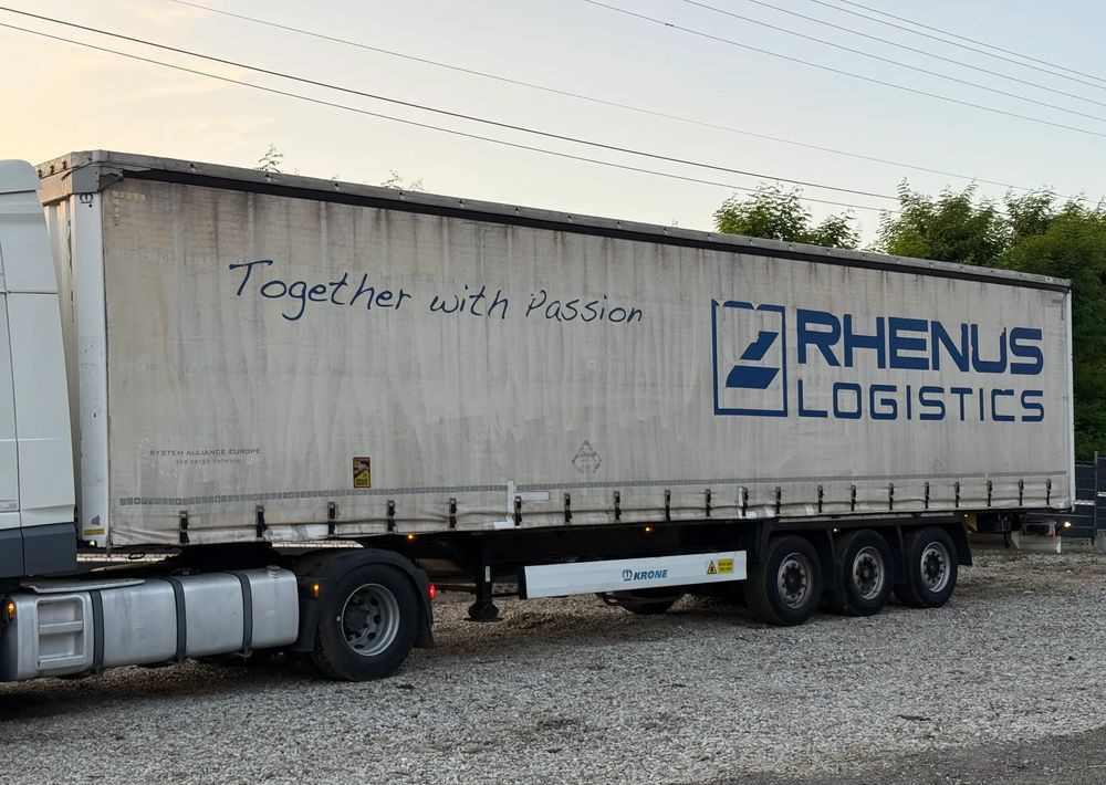 DAF * Zestaw * DAF 106 Euro 6 + Naczepa Krone * Bardzo Dobry Stan - Cabeza tractora, Semirremolque lona: foto 5 DAF * Zestaw * DAF 106 Euro 6 + Naczepa Krone * Bardzo Dobry Stan - Cabeza tractora, Semirremolque lona: foto 5