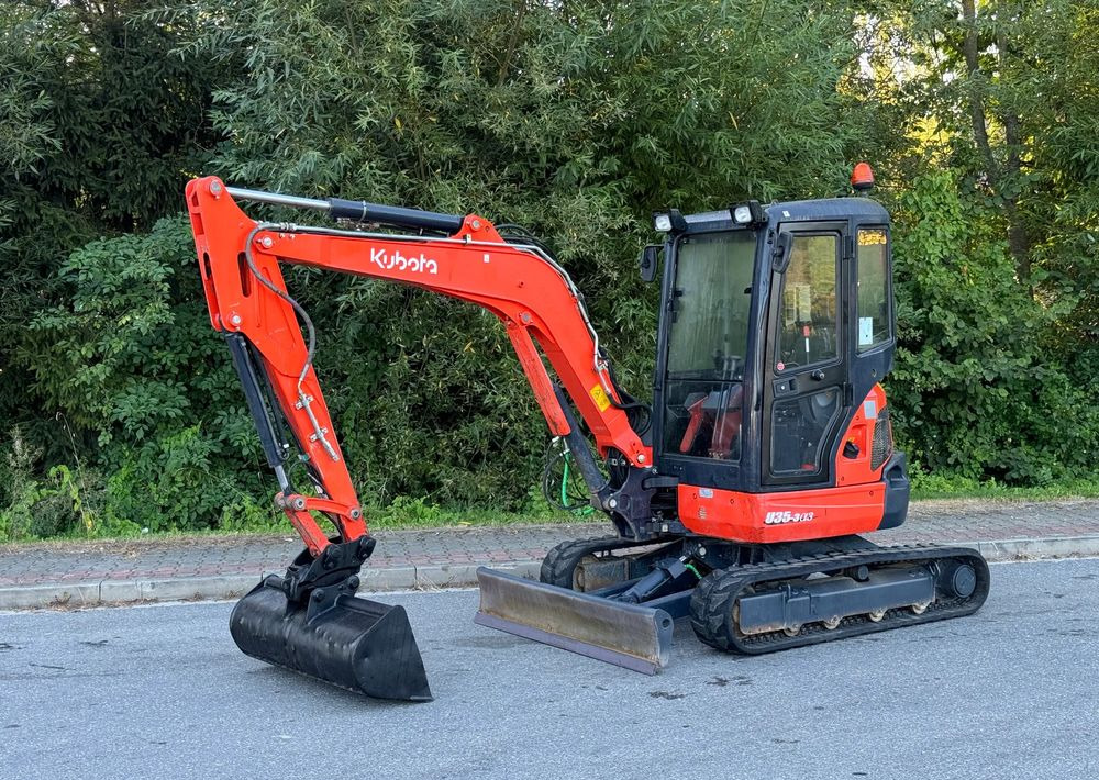 Kubota * Sprowadzona * Minikoparka * Kubota U 35-3&3 * 3.5 Ton * - Miniexcavadora: foto 1 Kubota * Sprowadzona * Minikoparka * Kubota U 35-3&3 * 3.5 Ton * - Miniexcavadora: foto 1