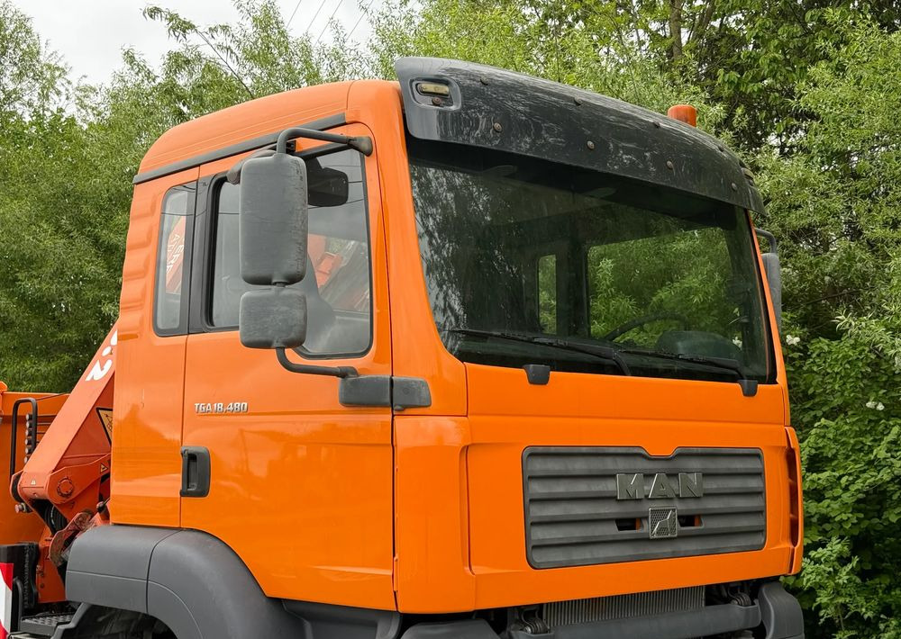 MAN * MAN 18 480 * KIPER WYWROTKA * 4x4 * HDS ATLAS 85* STAN BARDZO DOBRY * Sprowadzony - Camión volquete: foto 4 MAN * MAN 18 480 * KIPER WYWROTKA * 4x4 * HDS ATLAS 85* STAN BARDZO DOBRY * Sprowadzony - Camión volquete: foto 4