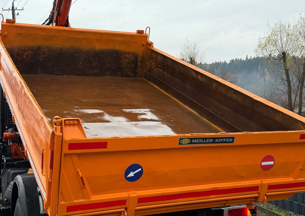 Camión volquete MAN * MAN 18 480 * KIPER WYWROTKA * 4x4 * HDS ATLAS 85* STAN BARDZO DOBRY * Sprowadzony: foto 18