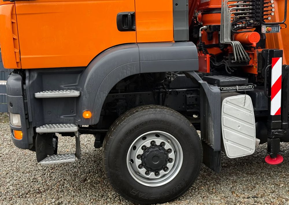 Camión volquete MAN * MAN 18 480 * KIPER WYWROTKA * 4x4 * HDS ATLAS 85* STAN BARDZO DOBRY * Sprowadzony: foto 7