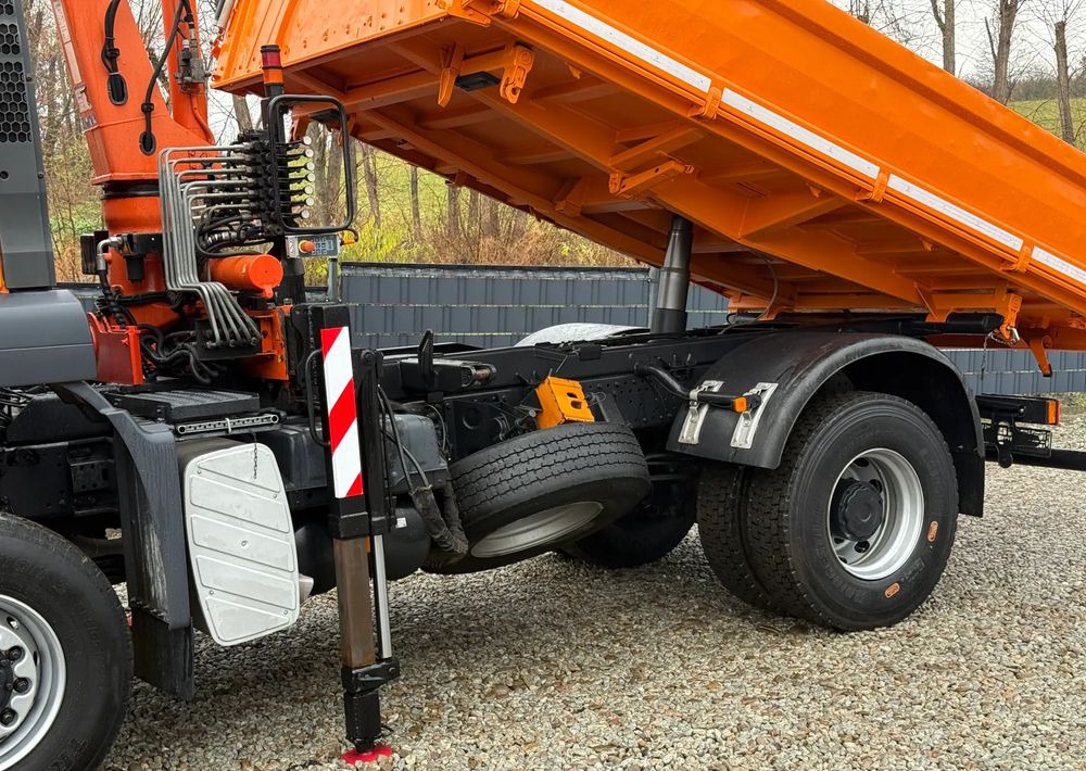 Camión volquete MAN * MAN 18 480 * KIPER WYWROTKA * 4x4 * HDS ATLAS 85* STAN BARDZO DOBRY * Sprowadzony: foto 13