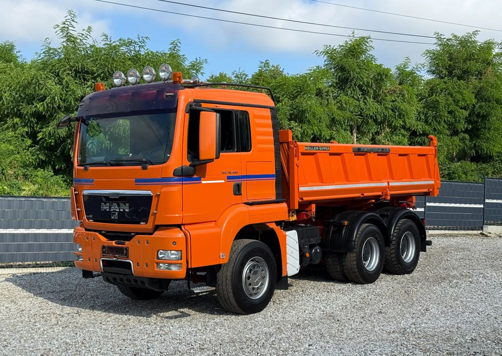 MAN * TGS 26.480 MAN * Kiper / Wywrotka * 6x4 * Sprowadzona * Bordmatik * Stan Perfekcyjny - Camión volquete: foto 2 MAN * TGS 26.480 MAN * Kiper / Wywrotka * 6x4 * Sprowadzona * Bordmatik * Stan Perfekcyjny - Camión volquete: foto 2
