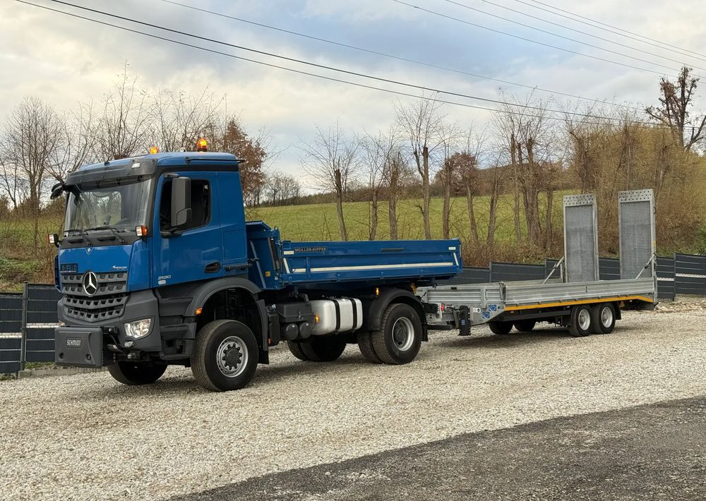 Mercedes-Benz * Arocs * 4X4 * JAK NOWY * Wywrotka Kiper Meiller+ Przyczepa * Zestaw Sprowadzony * 80.700 km Oryginalnie * Mercedes - Camión volquete: foto 2 Mercedes-Benz * Arocs * 4X4 * JAK NOWY * Wywrotka Kiper Meiller+ Przyczepa * Zestaw Sprowadzony * 80.700 km Oryginalnie * Mercedes - Camión volquete: foto 2