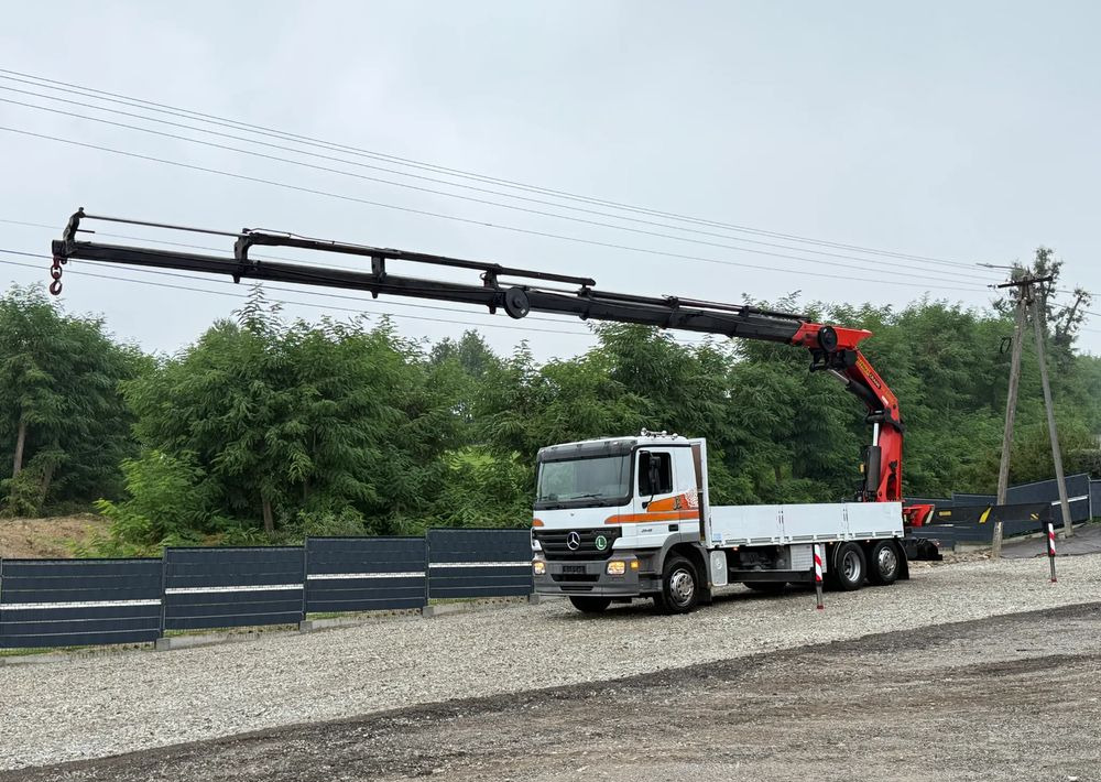 Mercedes-Benz * Mercedes Actros * KRAN HDS Palfinger PK 44002 Performance * Sprowadzony * Stan Perfekcyjny * - Camión caja abierta, Camión grúa: foto 1 Mercedes-Benz * Mercedes Actros * KRAN HDS Palfinger PK 44002 Performance * Sprowadzony * Stan Perfekcyjny * - Camión caja abierta, Camión grúa: foto 1