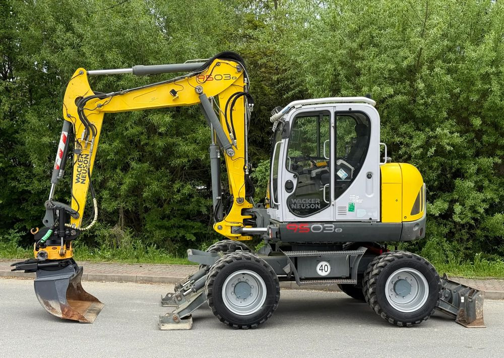Wacker Neuson * Koparka Kołowa * Wacker Neuson 9503 * Rototilt * Bardzo Dobry Stan * - Excavadora de ruedas: foto 4 Wacker Neuson * Koparka Kołowa * Wacker Neuson 9503 * Rototilt * Bardzo Dobry Stan * - Excavadora de ruedas: foto 4