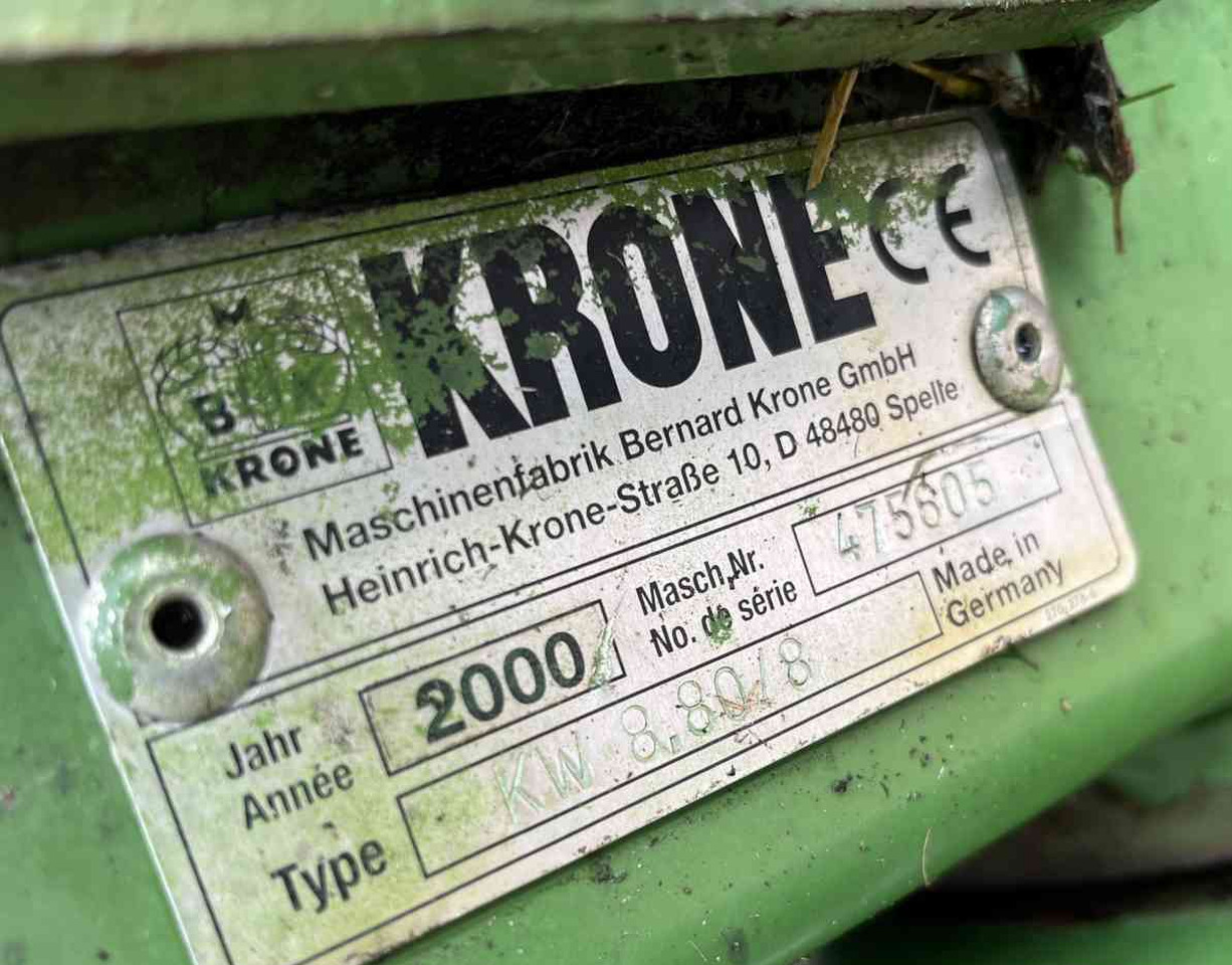Krone KW 8.80/8 Schudder Tedder Kreiselheuer weidebouwmachines - Henificadora: foto 5 Krone KW 8.80/8 Schudder Tedder Kreiselheuer weidebouwmachines - Henificadora: foto 5