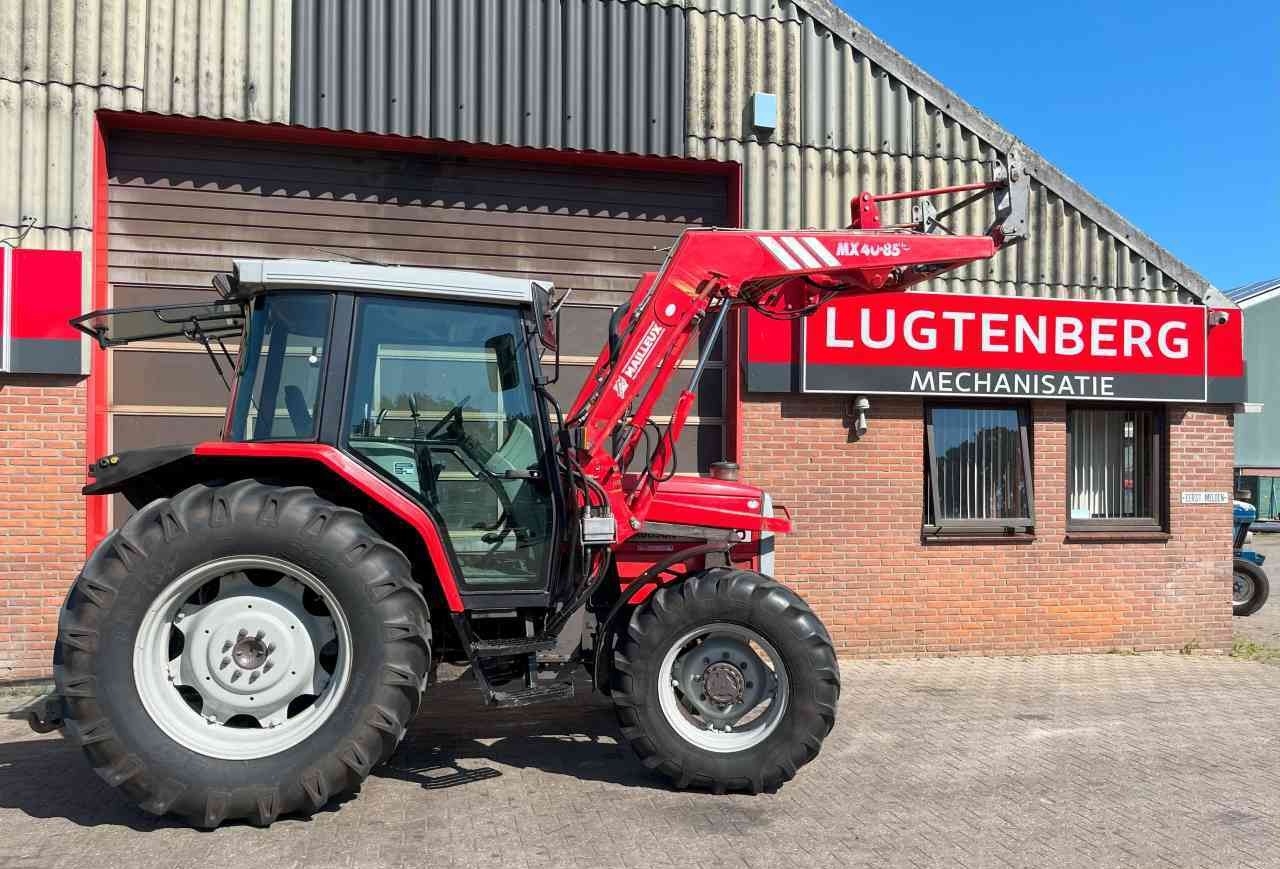 Massey Ferguson 6140 Dynashift met Mailleux voorlader tractoren - Tractor: foto 2 Massey Ferguson 6140 Dynashift met Mailleux voorlader tractoren - Tractor: foto 2