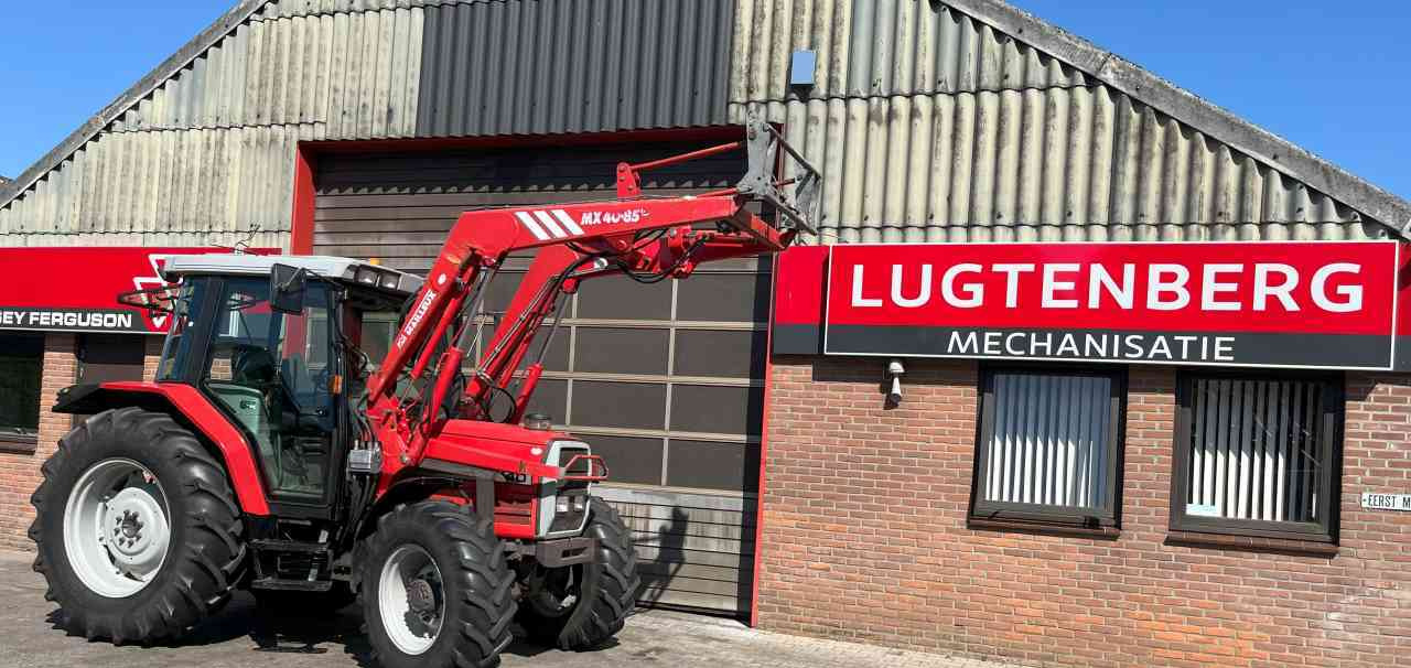 Massey Ferguson 6140 Dynashift met Mailleux voorlader tractoren - Tractor: foto 1 Massey Ferguson 6140 Dynashift met Mailleux voorlader tractoren - Tractor: foto 1