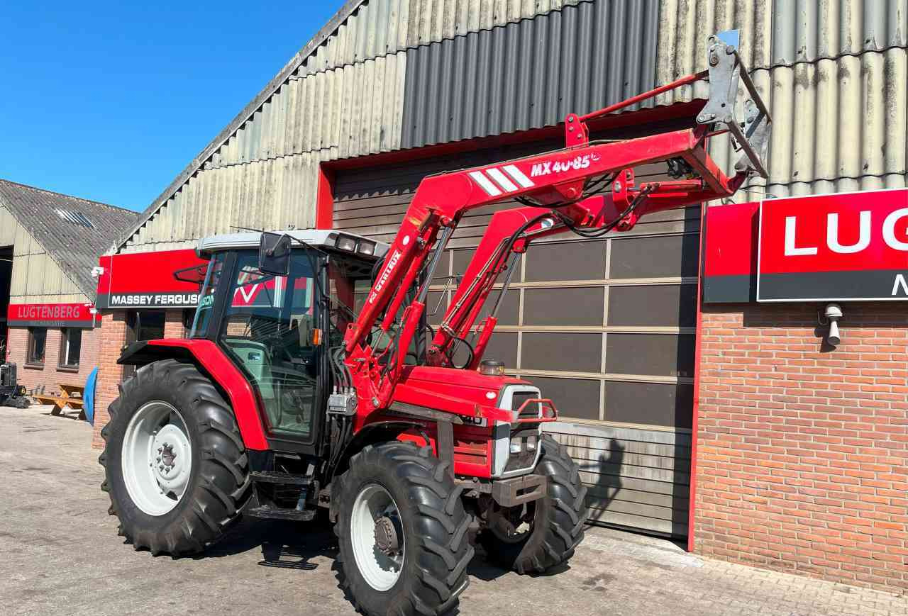 Massey Ferguson 6140 Dynashift met Mailleux voorlader tractoren - Tractor: foto 3 Massey Ferguson 6140 Dynashift met Mailleux voorlader tractoren - Tractor: foto 3
