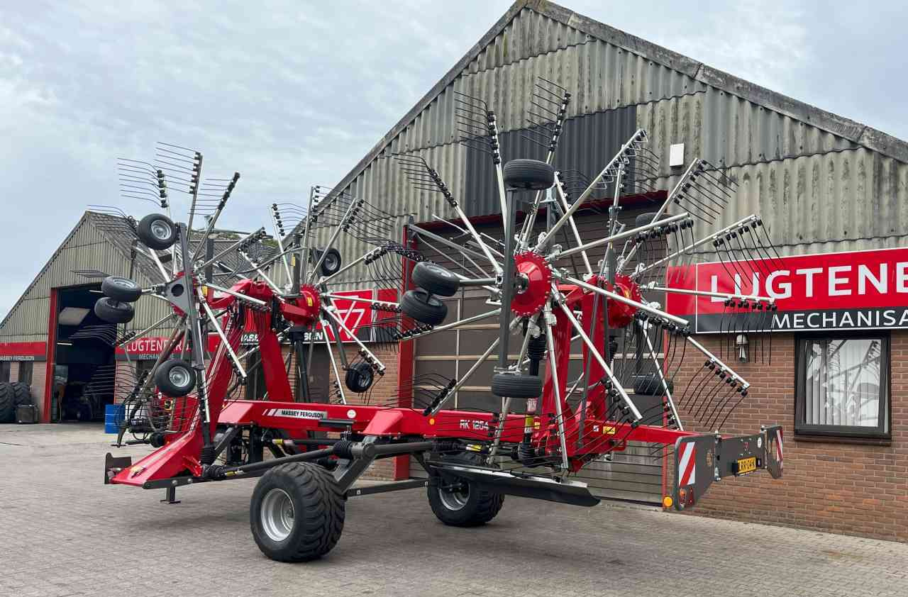 Massey Ferguson RK 1254 TRC-EC Hark 4-elements rake, rugger, zwiller Weidebouwmachines * verkocht/sold * - Henificadora: foto 3 Massey Ferguson RK 1254 TRC-EC Hark 4-elements rake, rugger, zwiller Weidebouwmachines * verkocht/sold * - Henificadora: foto 3