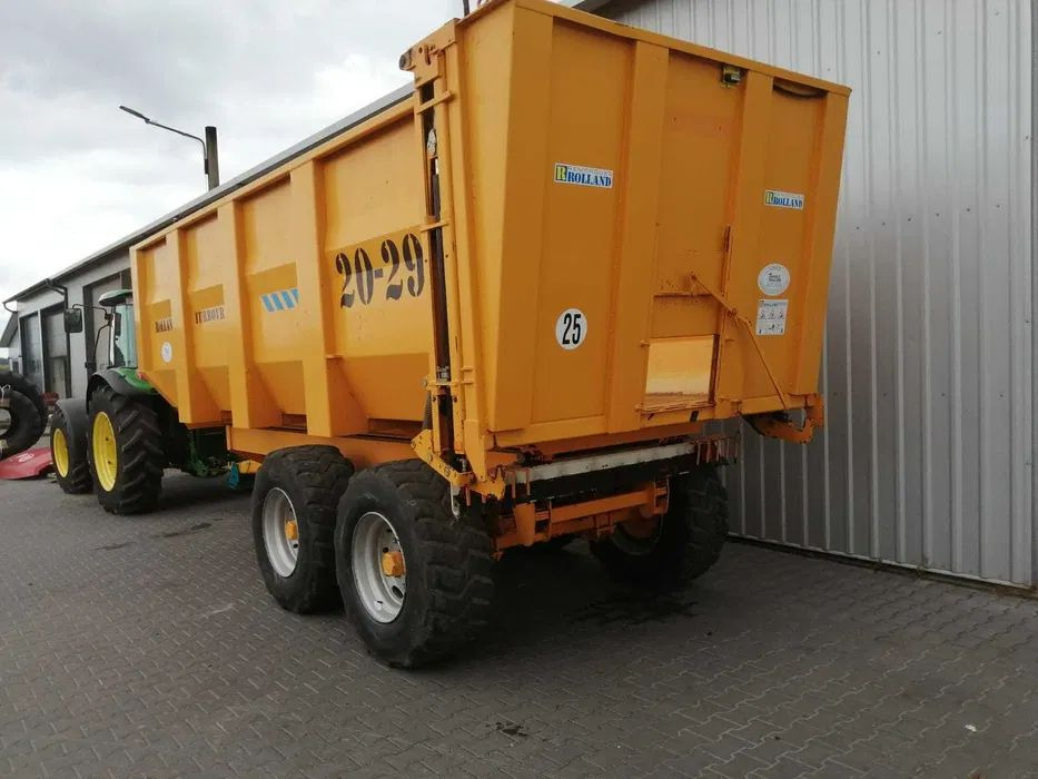 Przyczepa skorupowa 16 ton ROLLAND 20-29 TURBOVRAC - Remolque agrícola: foto 2 Przyczepa skorupowa 16 ton ROLLAND 20-29 TURBOVRAC - Remolque agrícola: foto 2