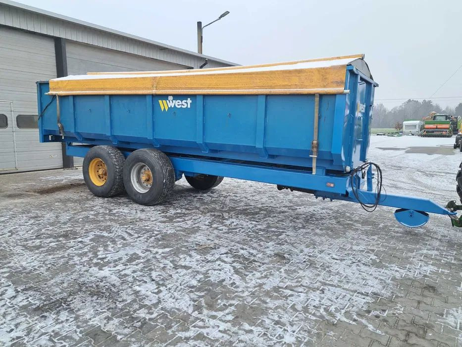 Przyczepa skorupowa WEST 14 ton - Remolque agrícola: foto 4 Przyczepa skorupowa WEST 14 ton - Remolque agrícola: foto 4