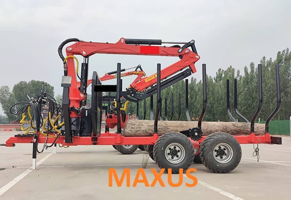 NEW MAXUS 14 TON Trailer 7.8m Crane Warranty up to 10 YEARS | НОВА Прицепа 14 ТОН Кран 7,8 м MAXUS Гарантія до 10 РОКІВ - Remolque forestal: foto 3 NEW MAXUS 14 TON Trailer 7.8m Crane Warranty up to 10 YEARS | НОВА Прицепа 14 ТОН Кран 7,8 м MAXUS Гарантія до 10 РОКІВ - Remolque forestal: foto 3