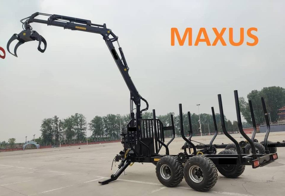 Remorca forestieră MAXUS 1400 + Macara 780 - Remolque forestal: foto 4 Remorca forestieră MAXUS 1400 + Macara 780 - Remolque forestal: foto 4
