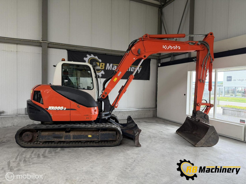 Kubota KX080-3 - Excavadora: foto 1 Kubota KX080-3 - Excavadora: foto 1
