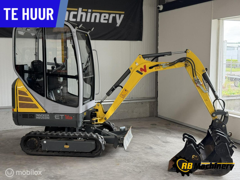 WackerNeuson ET16 te huur - Excavadora: foto 4 WackerNeuson ET16 te huur - Excavadora: foto 4