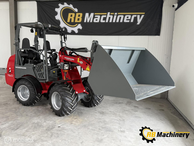 Weidemann 1160 Special (nieuw met volledige garantie) - Cargadora de ruedas: foto 2 Weidemann 1160 Special (nieuw met volledige garantie) - Cargadora de ruedas: foto 2