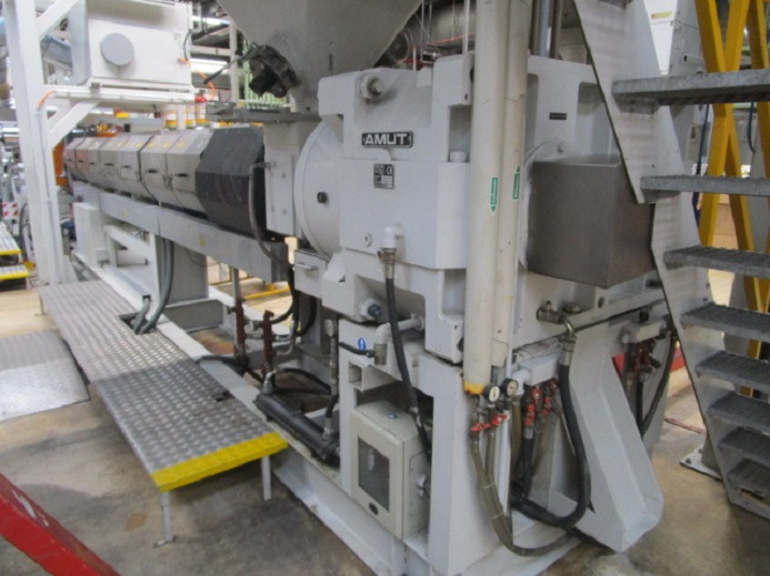 AMUT FLAT FILM EXTRUDER EA-160 FÜR PS/PP - Maquinaria de embalaje: foto 3 AMUT FLAT FILM EXTRUDER EA-160 FÜR PS/PP - Maquinaria de embalaje: foto 3