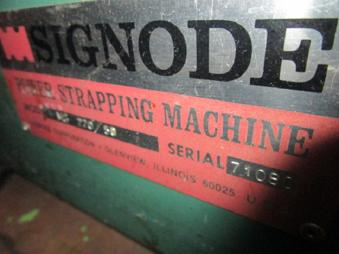 BANDEROLIERMASCHINE SIGNODE MS 220/50 - Maquinaria de embalaje: foto 3 BANDEROLIERMASCHINE SIGNODE MS 220/50 - Maquinaria de embalaje: foto 3